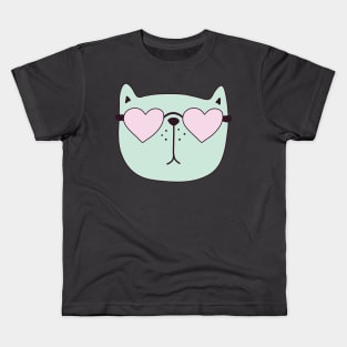 Hippy cat Kids T-Shirt